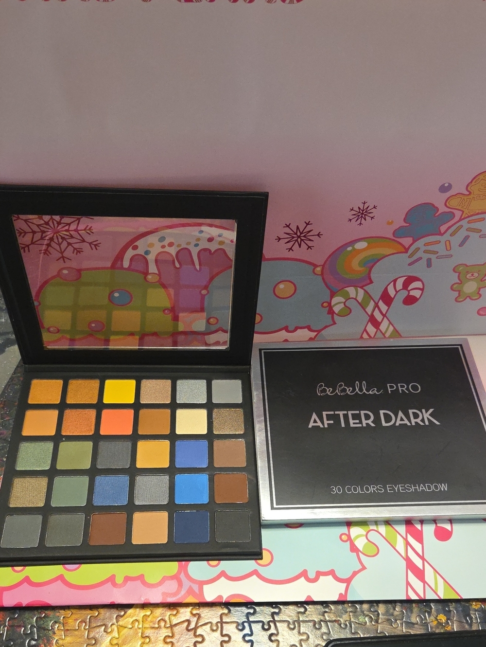 BeBella PRO After Dark 30 Colors Eyeshadow Palette 30-Color Eyeshadow Palette